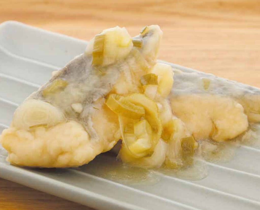 White Fish(White Fish in Green Onion Sauce)